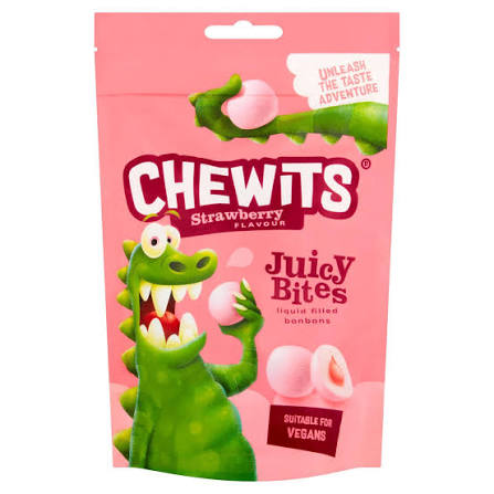 Chewits Strawberpry Juicy Bites 115Gm