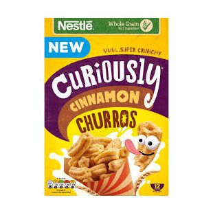 Nestle Curiously Cinnamon Churros 360Gm