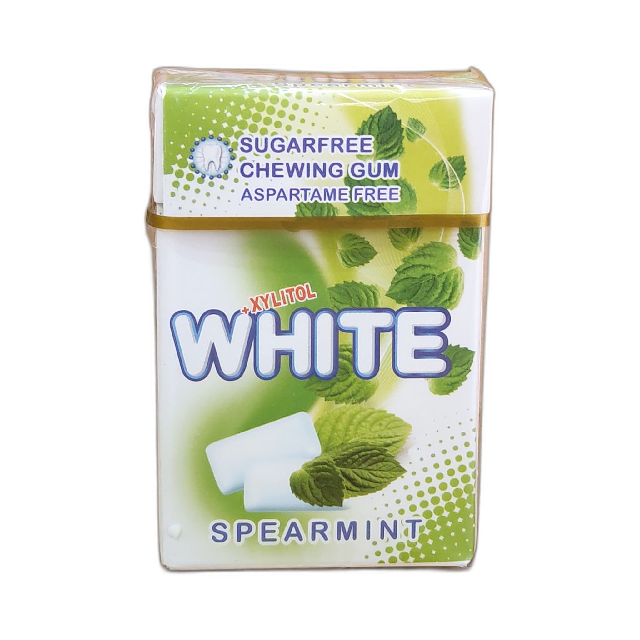 White Spearmint Sugar Free Chewing Gum 25Gm
