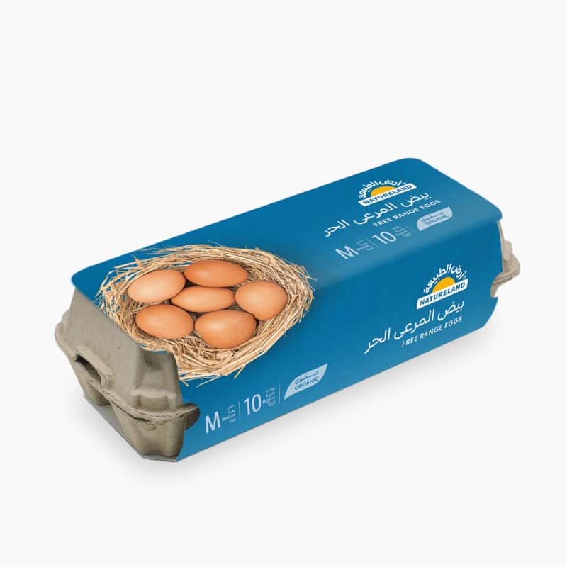 Natureland Free Range Eggs 10Pc