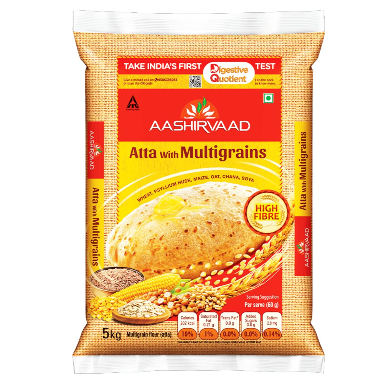 Aashirvaad Multi Grain Atta 2Kg