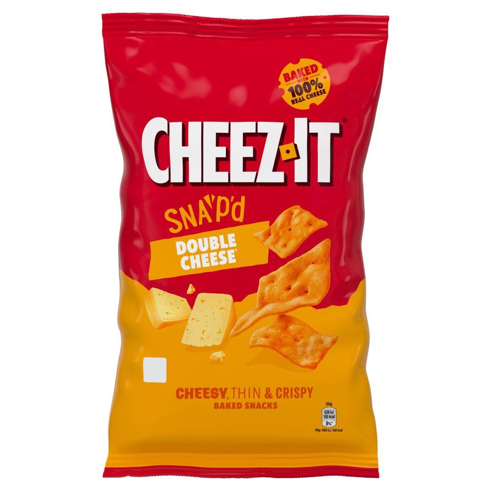 Cheez It Snapd Double Cheese Baked Snacks 120Gm
