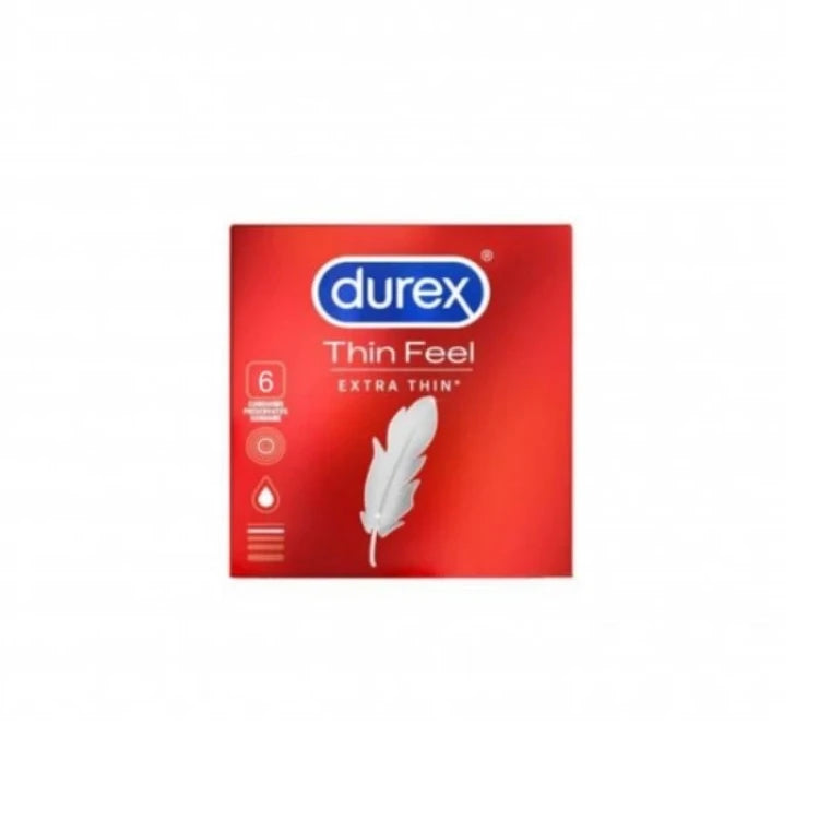 Durex Feel Thin 6S Condoms 1Pk