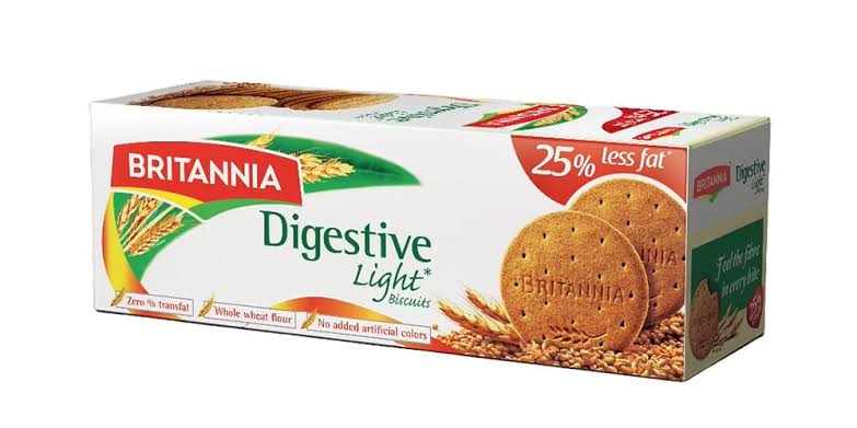 Britannia Light Digestive Biscuit 400Gm