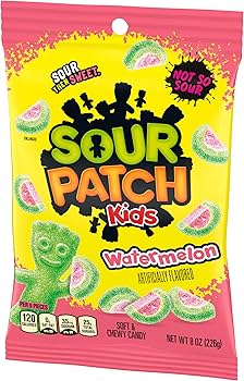 Sour Patch Watermelon Kids Sweets Bag 105Gm