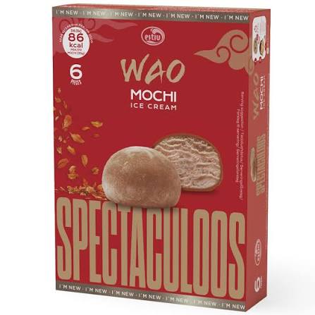 Wao Speculoos Ice Cream Mochi 210Gm