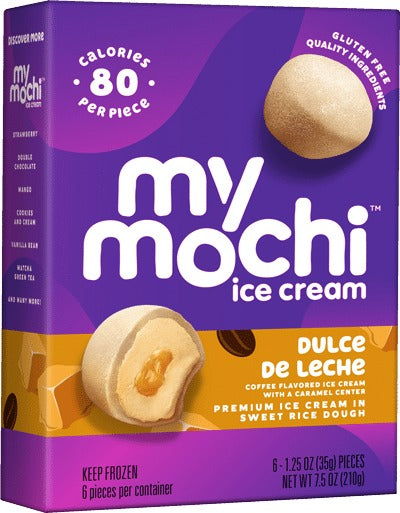 Mymochi Dulce De Leche Ice Cream 210Gm