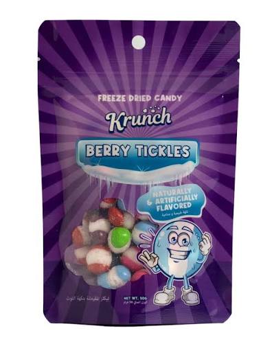 Krunch Berry Mini Tickles Freeze Dried Candy 25Gm