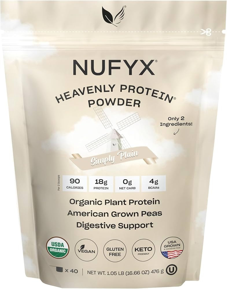 Nufyx Simply Plain 20 Scoops Protein Powder 238Gm