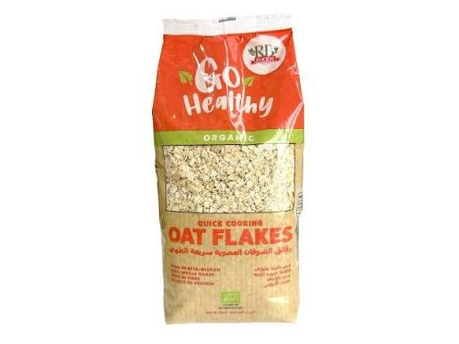 Rb Foods Go Healthy Quick Cooking Oat Flakes 500Gm