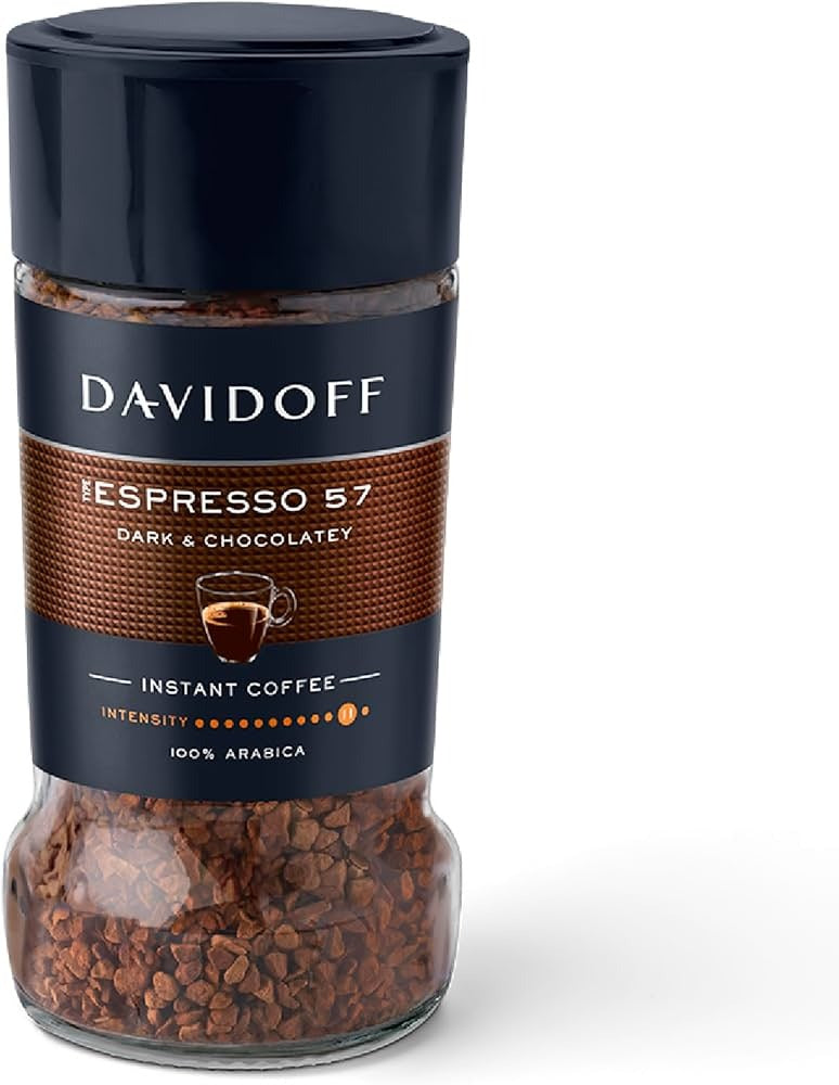 Davidoff 57 Espresso Instant Coffee Jar 90Gm