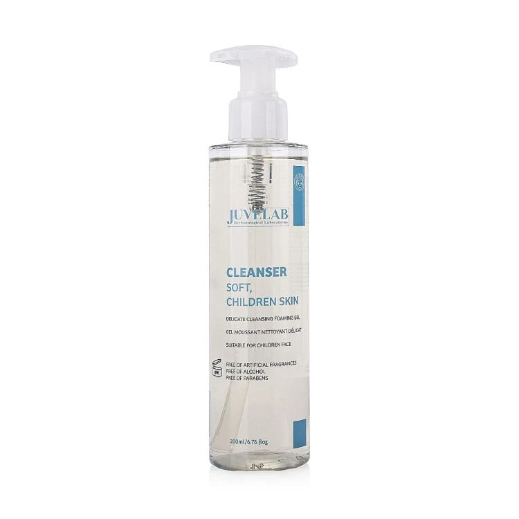 Juvelab Soft Children Skin Cleanser 200Ml