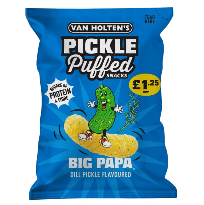 Van Holtens Pickle And Dil Protein Puffs 50Gm