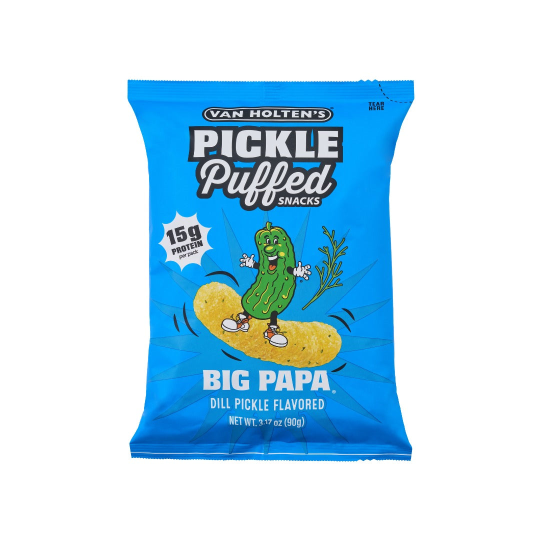 Van Holtens Pickle And Dil Protein Puffs 90Gm
