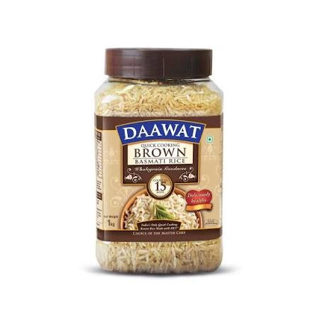 Dawat Brown Basmati Rice 1Kg