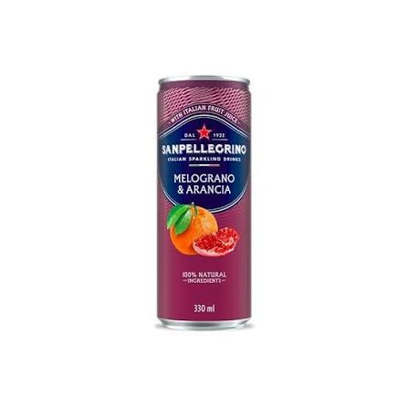 S.Pellegrino Melegrano E Arancia Sparkling Drink 330Ml
