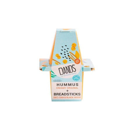 Dands Classic Hummus And Bread Sticks 110Gm