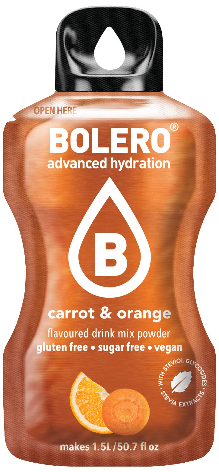 Bolero Carrot And Orange Drink Mix 9Gm