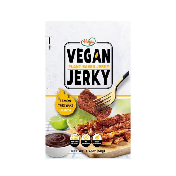 Hoya Lemon Teriyaki Vegan Jerky 50Gm