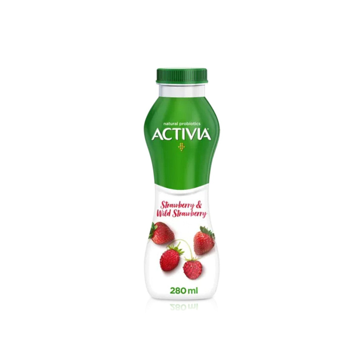 Activia Strawberry & Wild Strawberry Yoghurt 280Ml