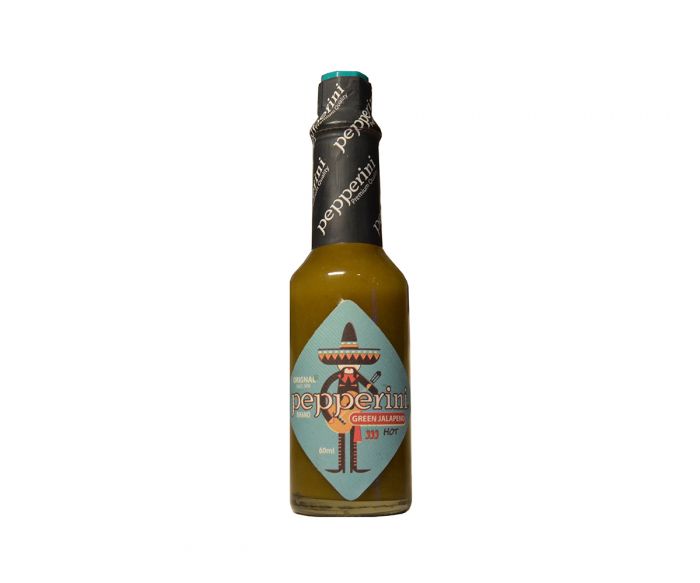 Pepperini Green Jalapeno Hot Sauce 60Ml