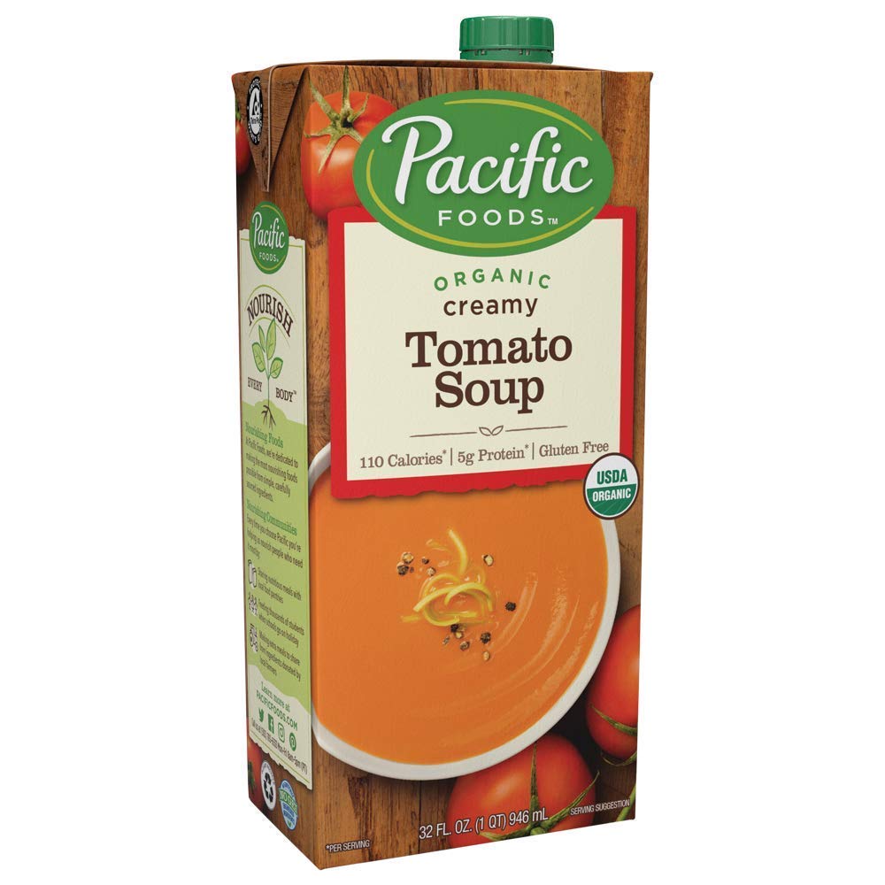 Pacific Organic Tomato Creamy Soup 946Ml
