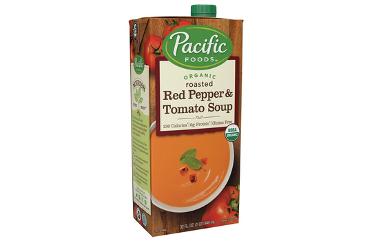 Pacific Organic Totamo & Roasted Red Pepper Soup 946Ml