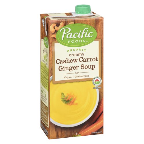 Pacific Organic Cashewnut With Ginger & Carrot Drink 946Ml