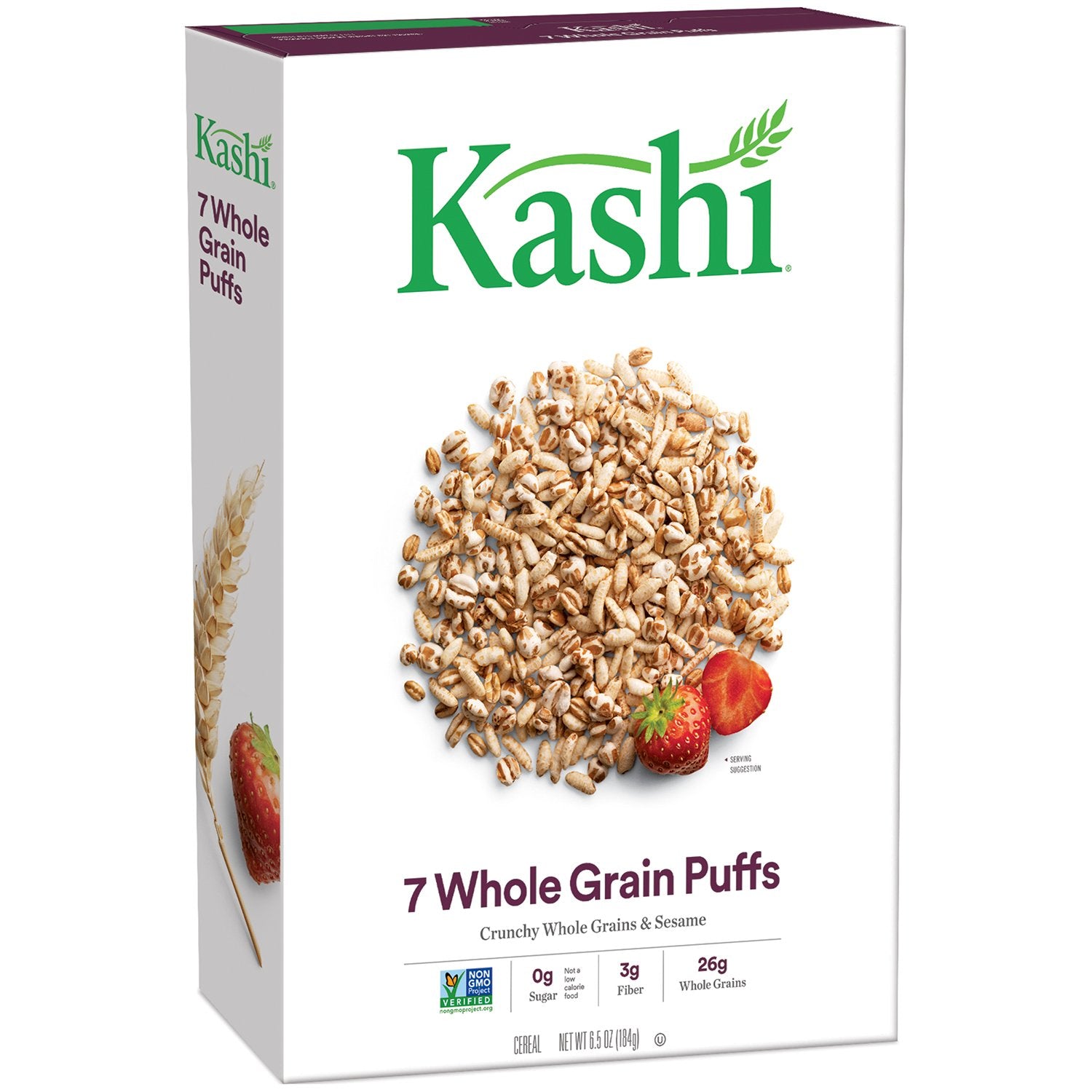 Kashi 7 Whole Grain Puffs Cereals 5Oz