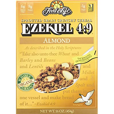 Ezekiel Whole Grain Almond Cereals 16Oz