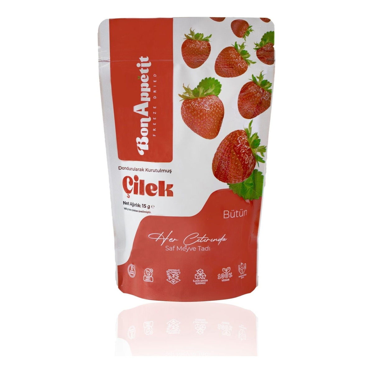 BonAppetit Freeze Dried Strawberry Pieces 15g