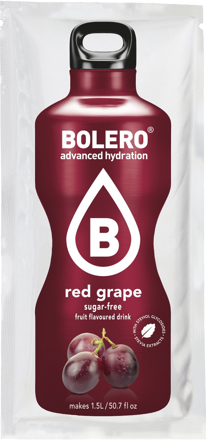 Bolero Red Grape Drink Mix 9Gm