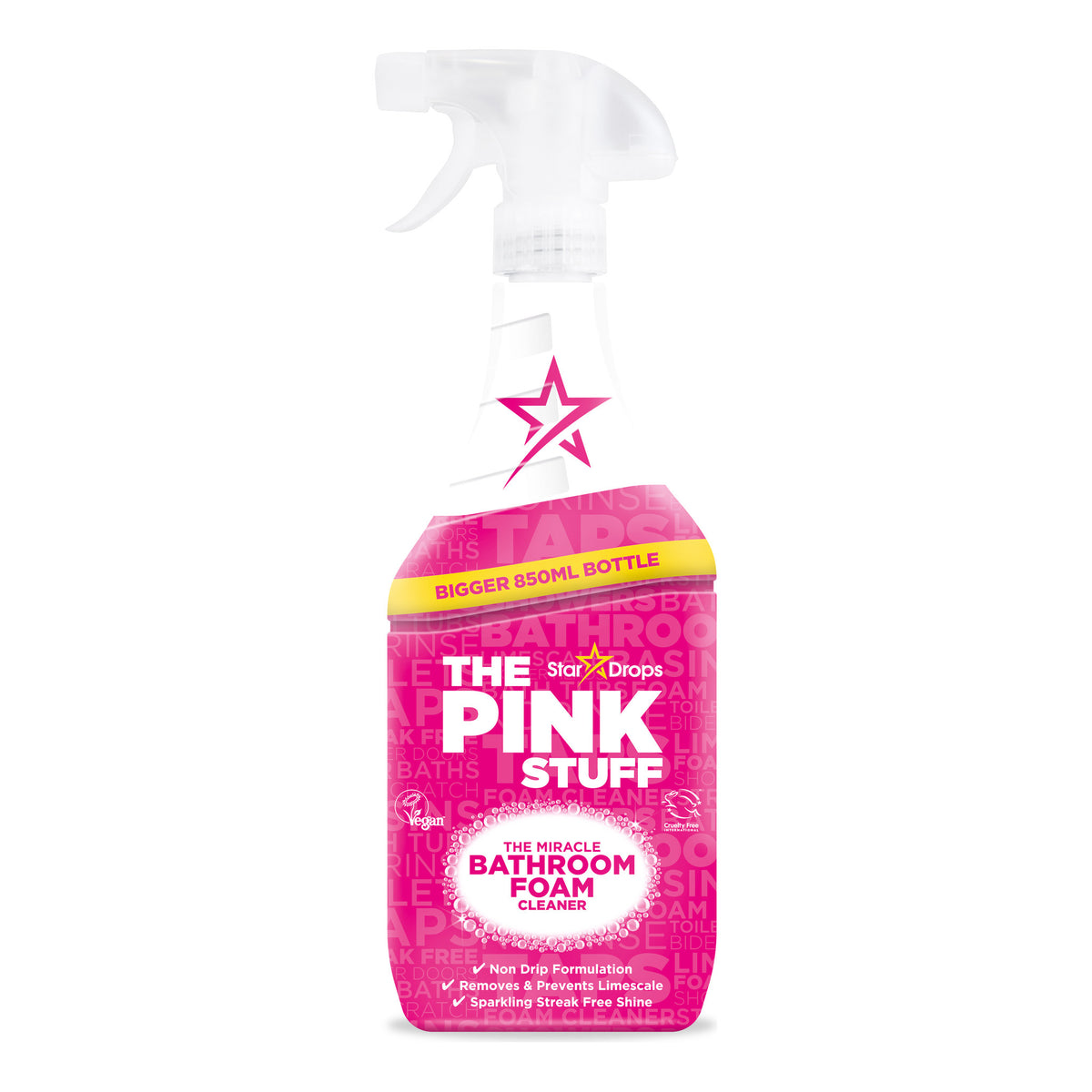 The Pink Stuff Foam Bathroom Cleaner 850ml