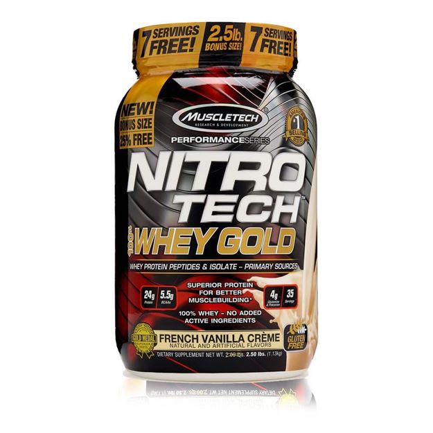 Nitrotech 100% Whey Powder 2.5Lb