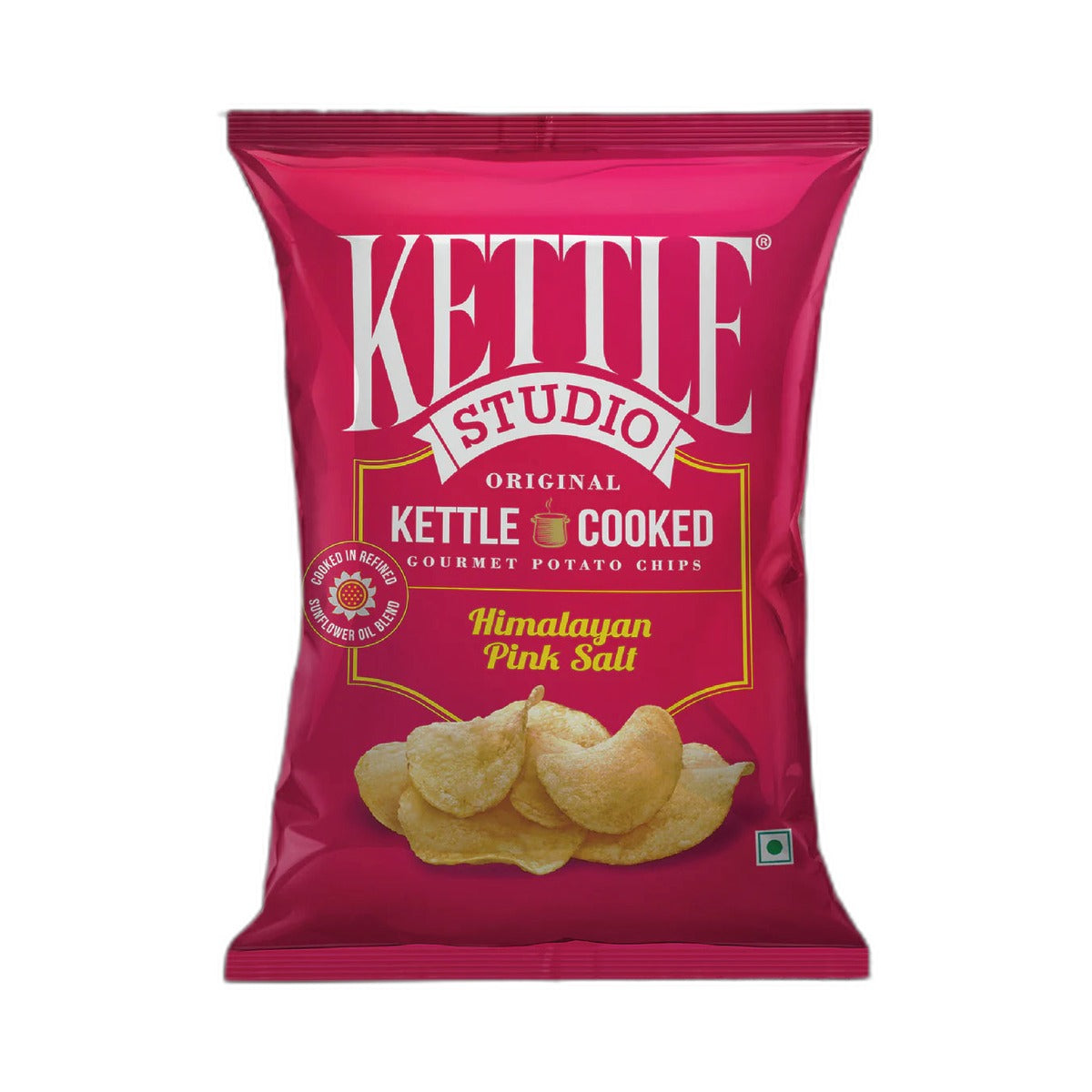 Kettle Studio Himalayan Pink Salt Potato Chips 125g