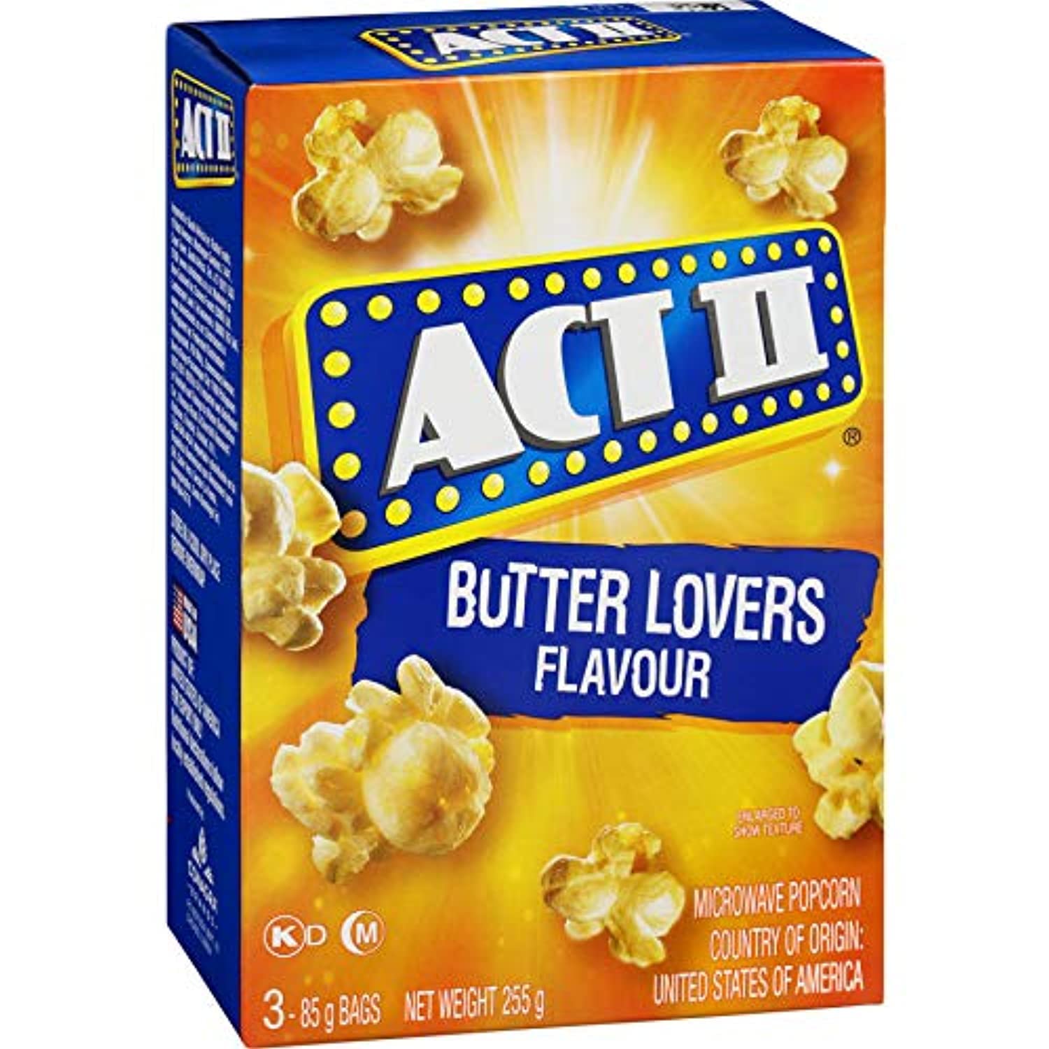 Act Ii Butter Lovers Popcorn 255Gm