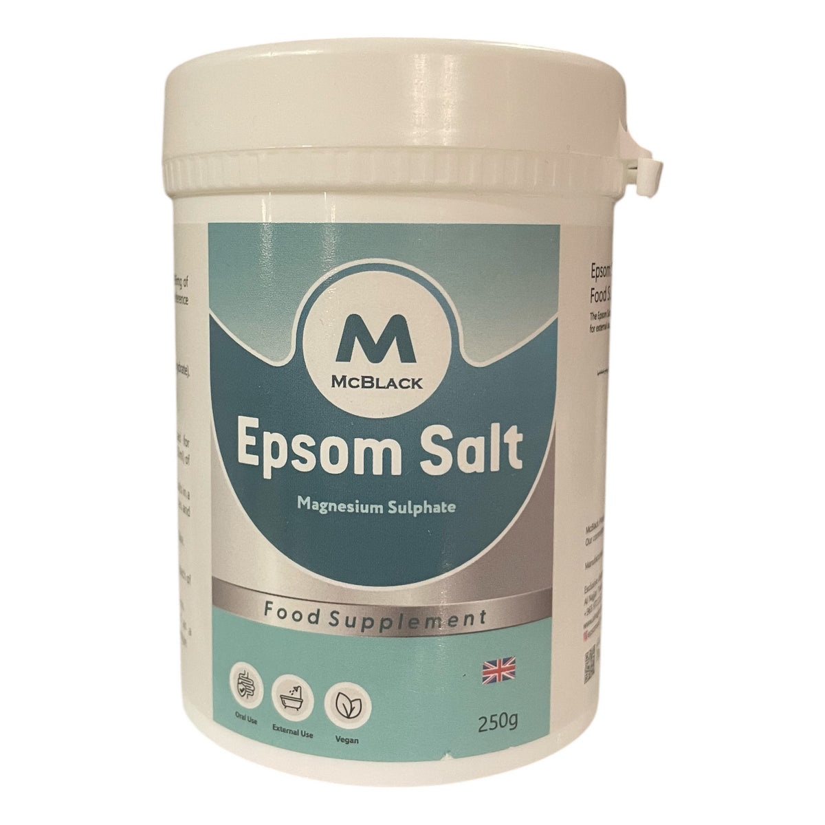 Mcblack Food Grade Epsom Salt 250g