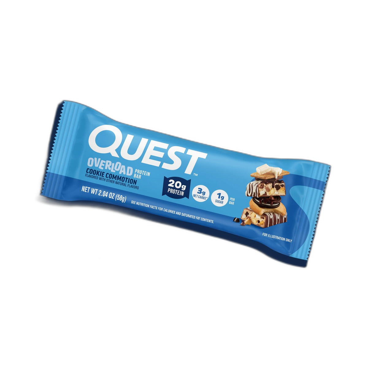 Quest Cookie Commotion Overload Protein Bar 58Gm