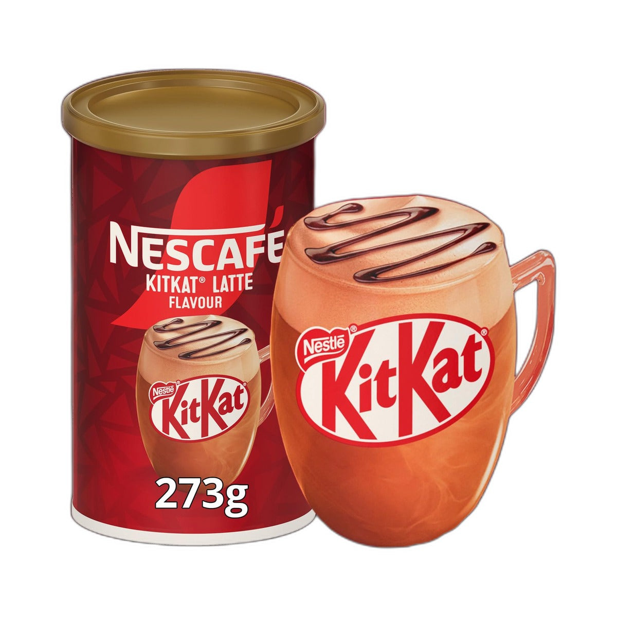 Nescafe Kit Kat Latte Coffee 273Gm