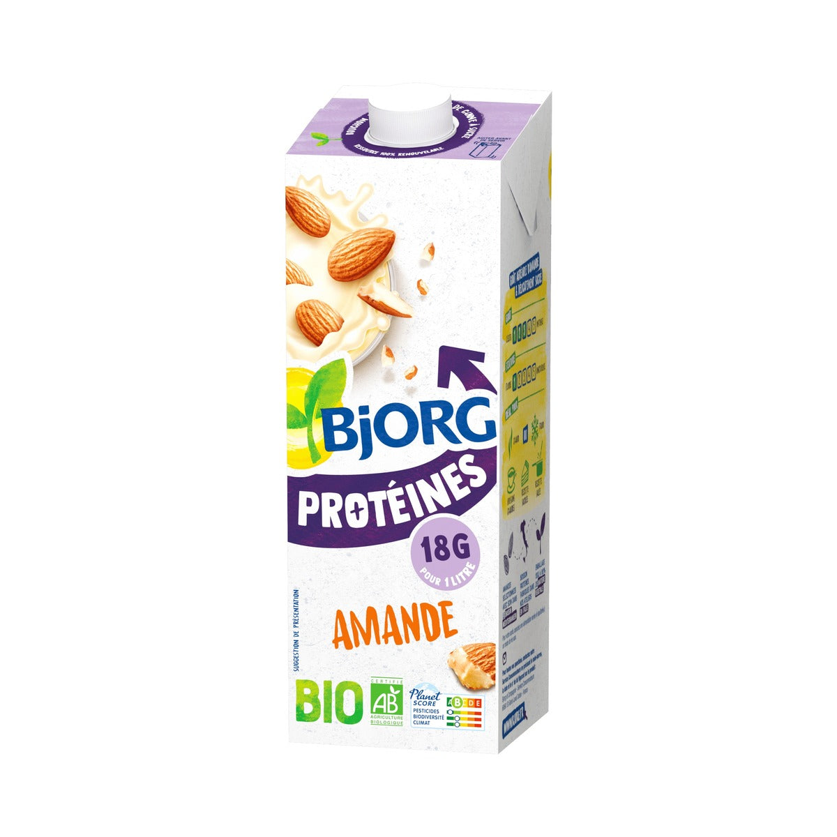 Bjorg Organic Protein Almond Drink 1L