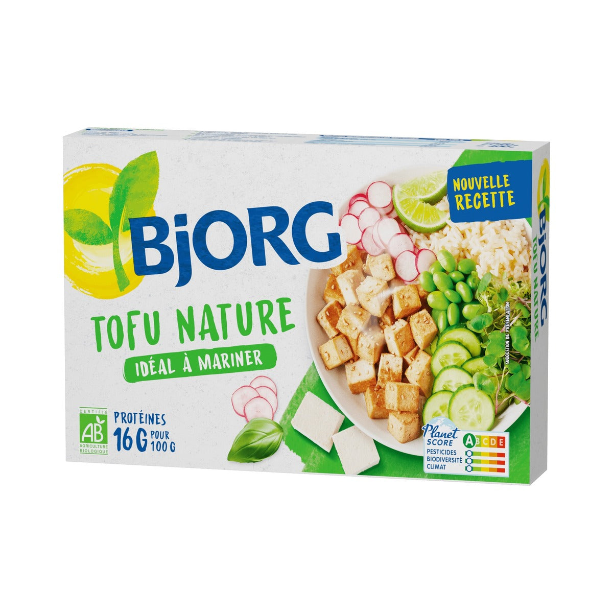 Bjorg Plain Tofu 400Gm