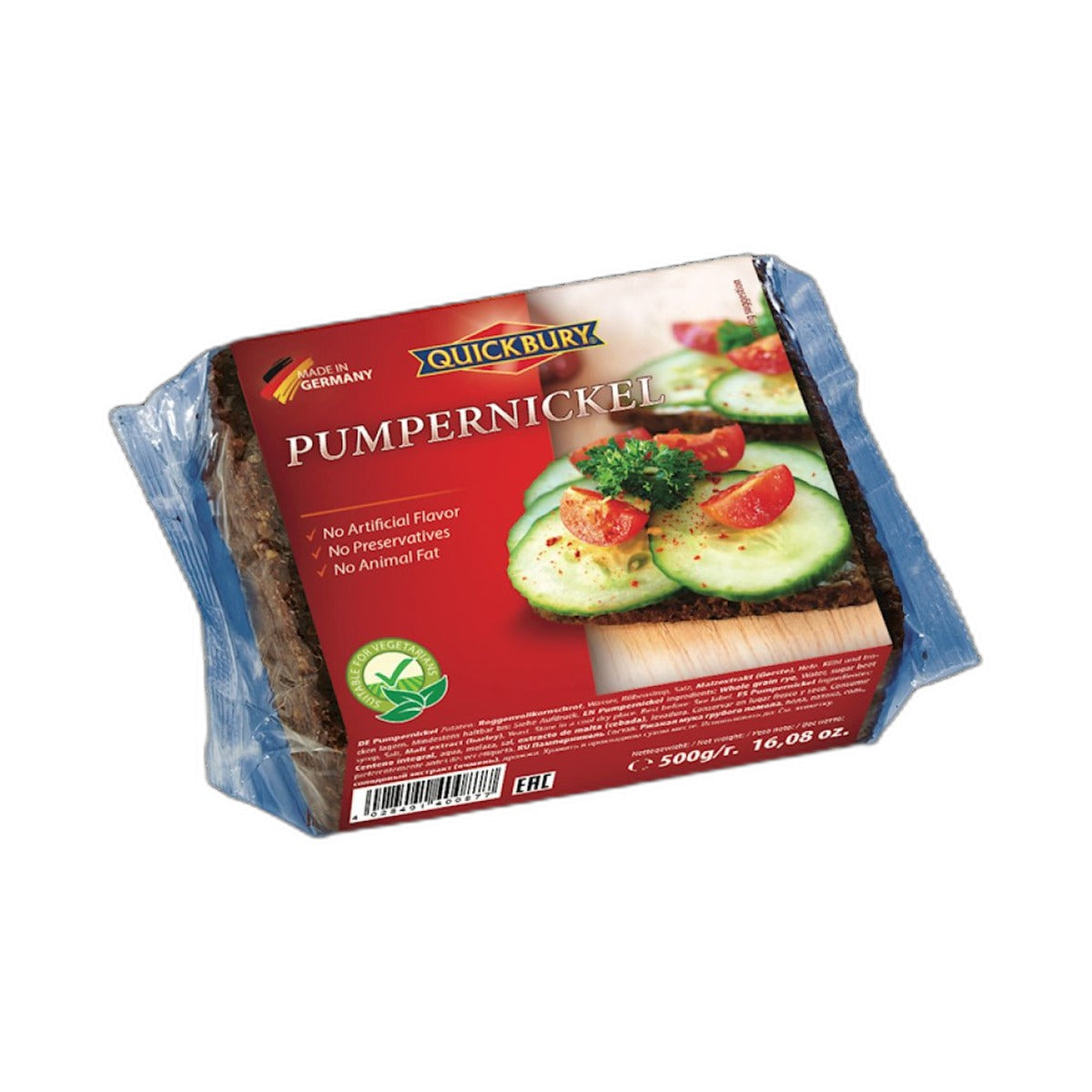 Quickbury Pumpernickel Bread 1Pcs