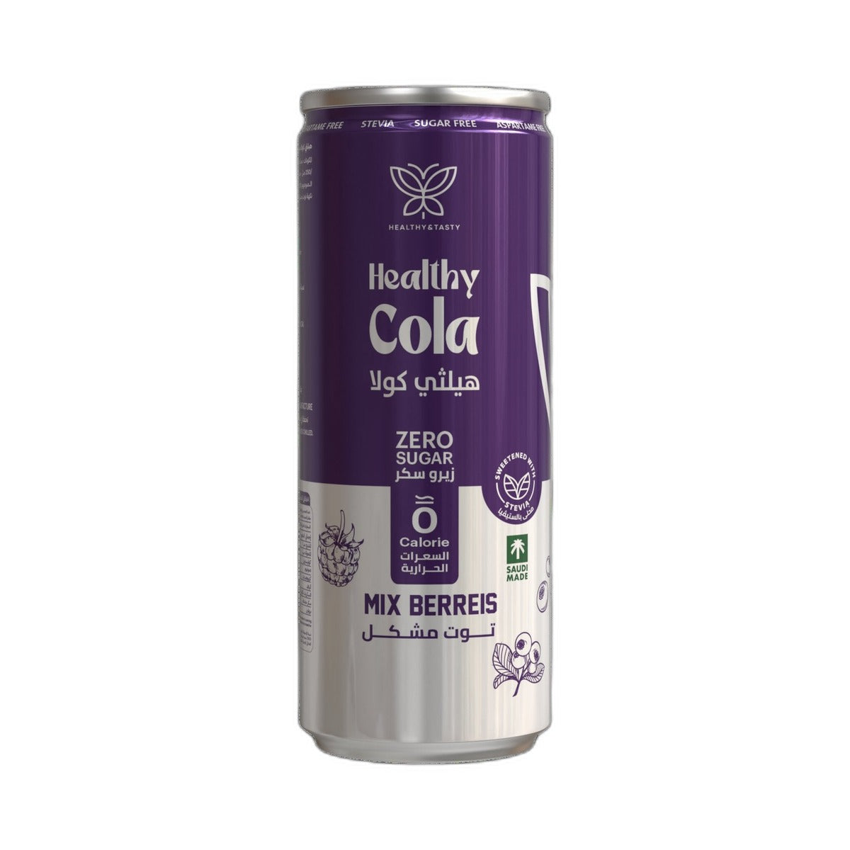 Healthy And Tasty Mix Berries Zero Healthy Cola 250Ml