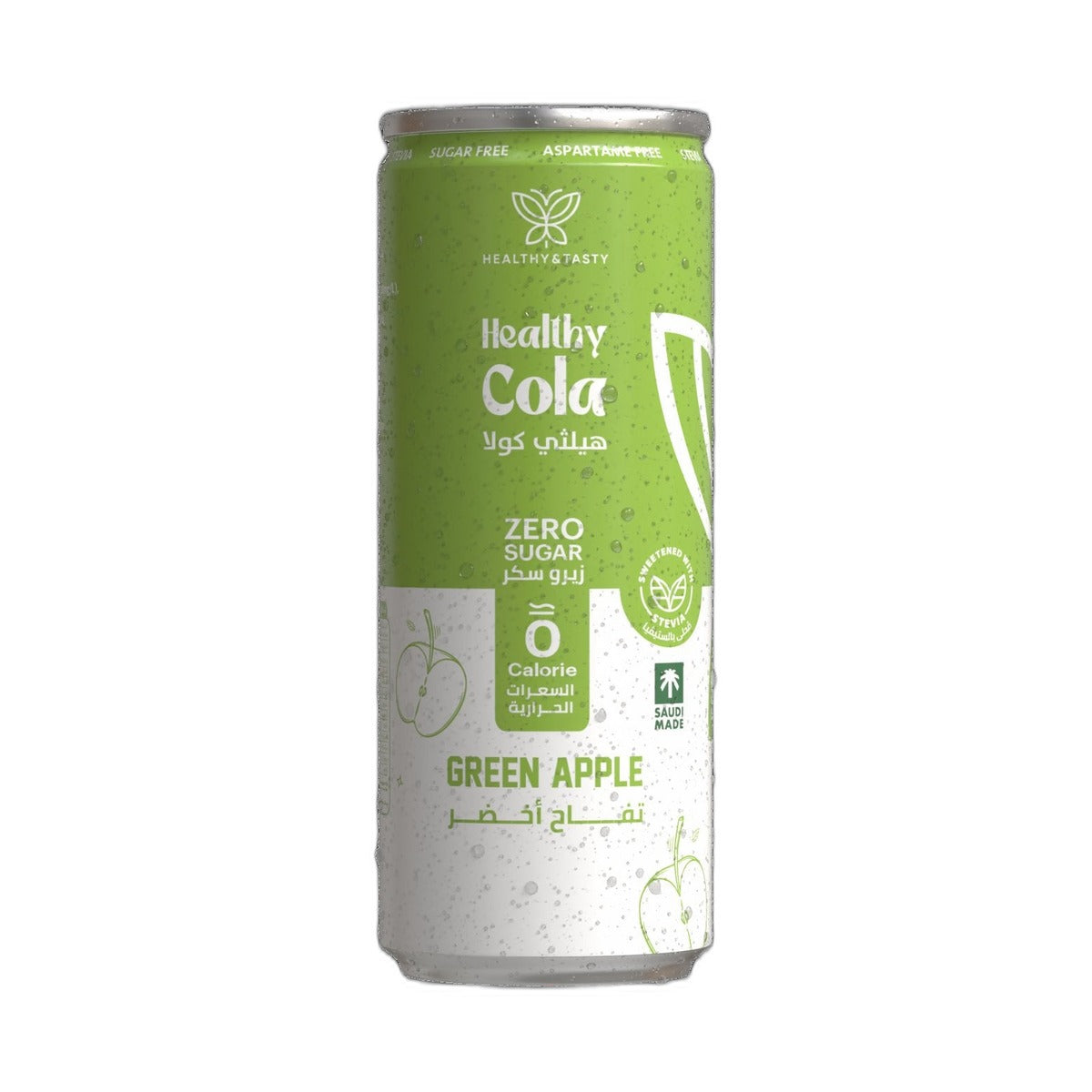 Healthy And Tasty Green Apple Zero Healthy Cola 250Ml