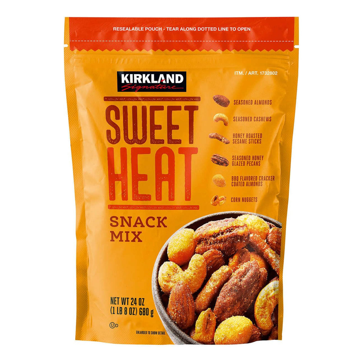 Kirkland Signature Sweet Heat Snack Mix 24Oz