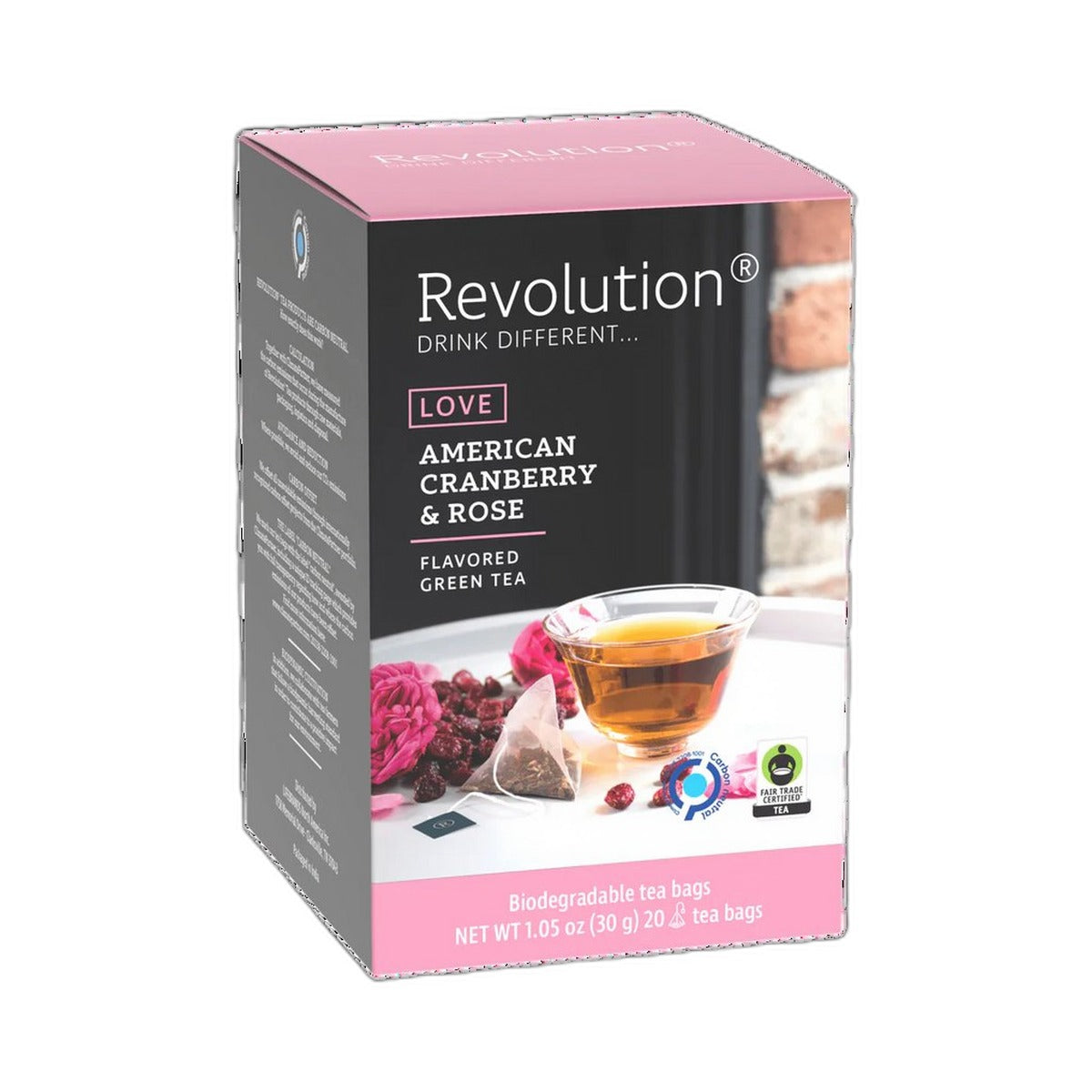 Revolution Love American Cranberry And Rose Tea 30g
