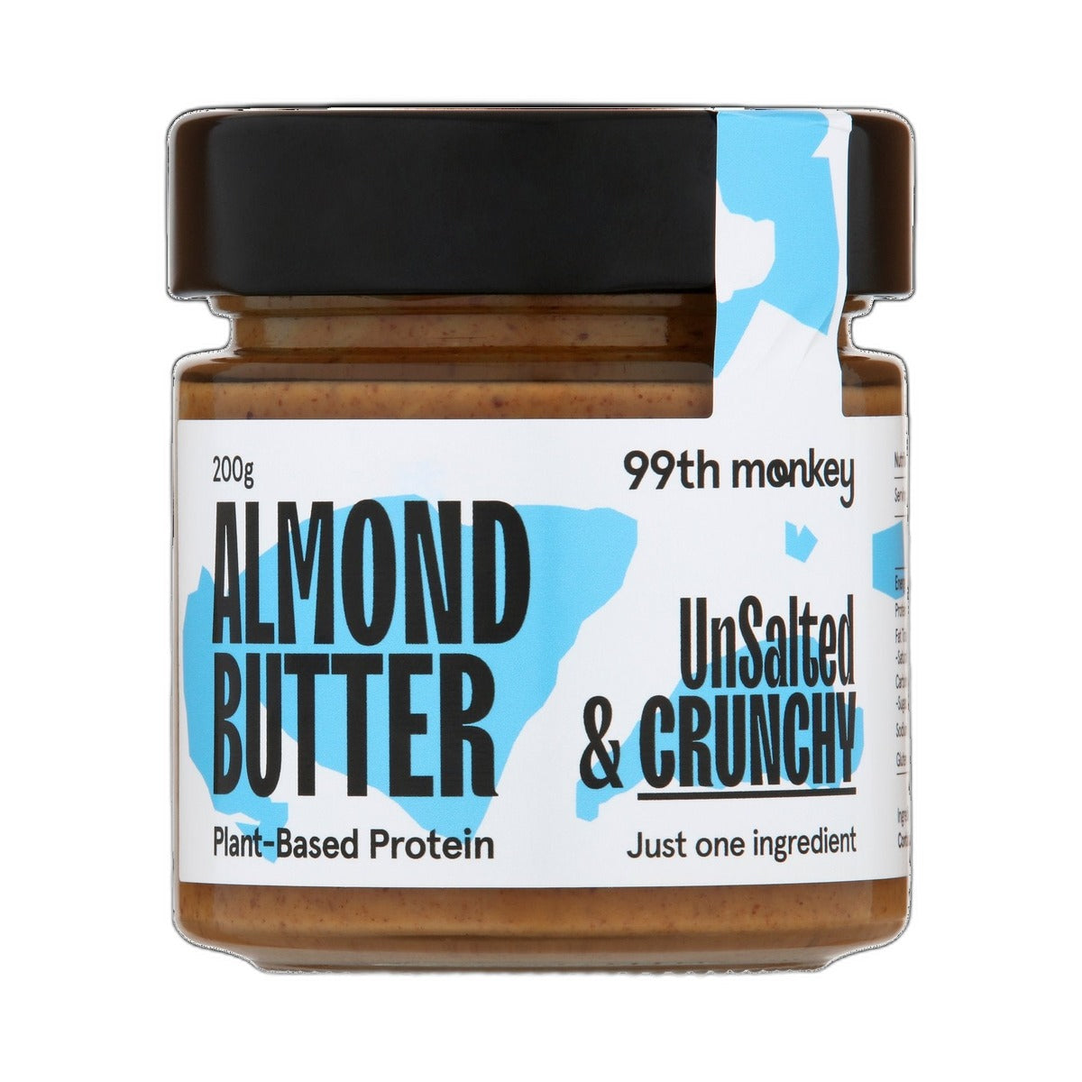 99Th Monkey Organic Almond Butter 200Gm