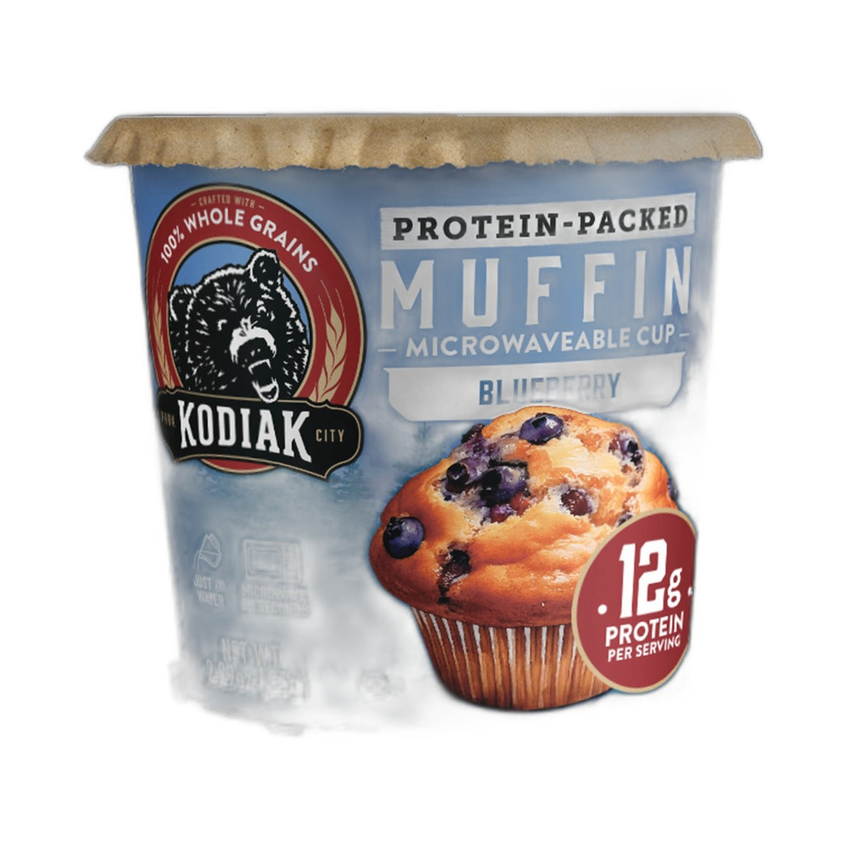 Kodiak Cakes Blueberry Muffin Cup 65Gm