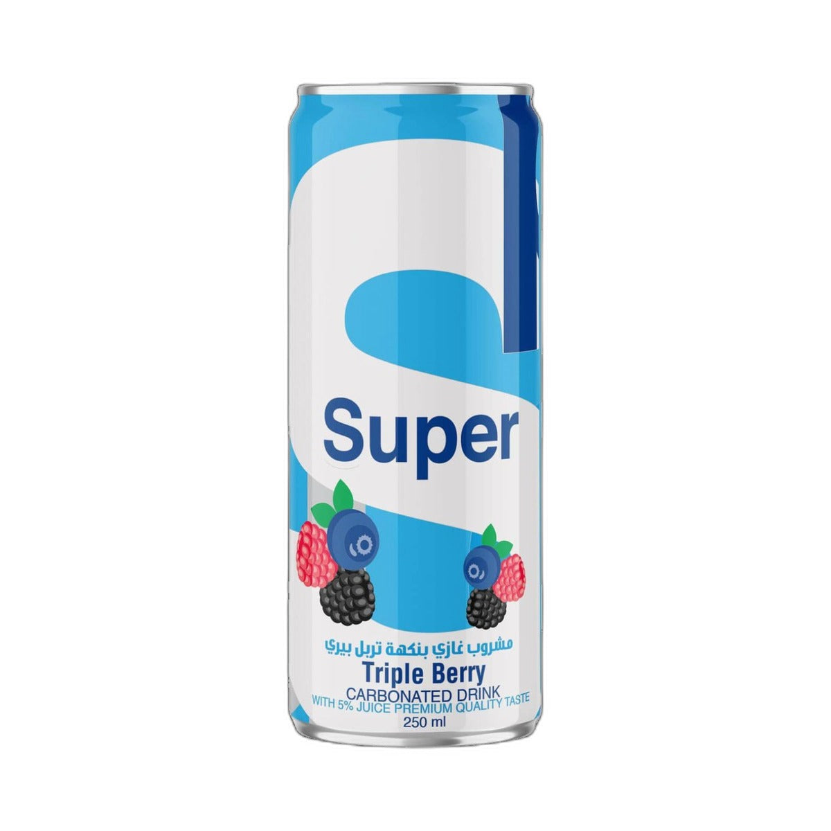 Super Triple Berry Carbonated Drink 250ml