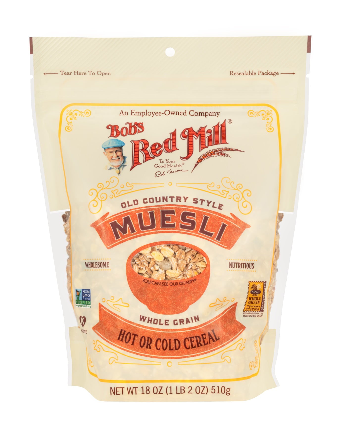 Bobs Red Mill Cereal Museli 18Oz
